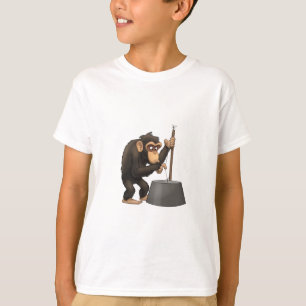 Chimp-Shirt wasbas-Playin T-shirt