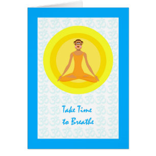 Chimp Yoga-houding, neem de tijd om adem te halen