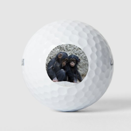 Chimpansee002 Golfballen (Voorkant)