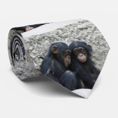 Chimpansee002 Stropdas (Opgerold)