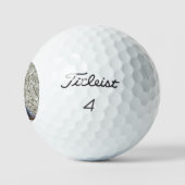 Chimpansee 013 golfballen (Logo)