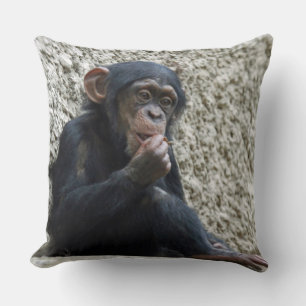 Chimpansee 013 kussen