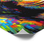 CHIMPANSEE 4 POSTER (Hoek)