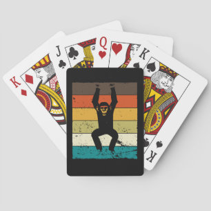 Chimpansee Ape Monkey apen Apes Chimp Pokerkaarten