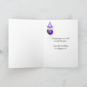 Chimpansee Birthday Humor Kaart (Binnen)