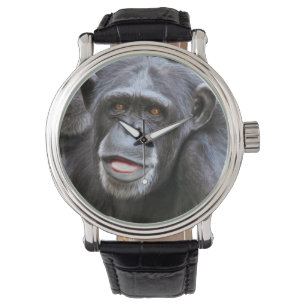 Chimpansee-foto Horloge