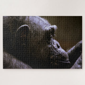 Chimpansee Head close Legpuzzel