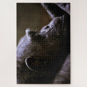 Chimpansee Head close Legpuzzel (Verticaal)