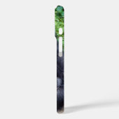 Chimpansee in groene Planten Case-Mate iPhone Case (Achterkant / Links)