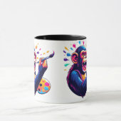 Chimpansee koffiemok mok (Midden)