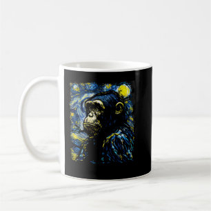 Chimpansee Lover Gift Art Koffiemok