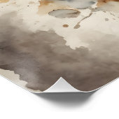 Chimpansee no 1 Glanzend Poster Perfect Poster (Hoek)