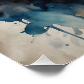 Chimpansee no 4 Glanzend Poster Perfect Poster (Hoek)