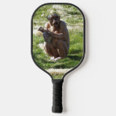CHIMPANSEE PICKLEBALL PADDLE (Achterkant)