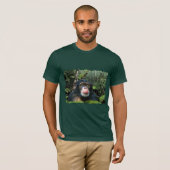 Chimpansee & Rainforest Art T-shirt (Voorkant volledig)