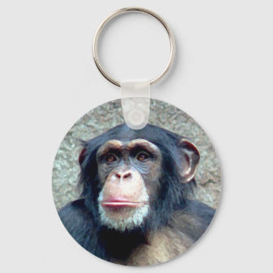 Chimpansee Sleutelhanger