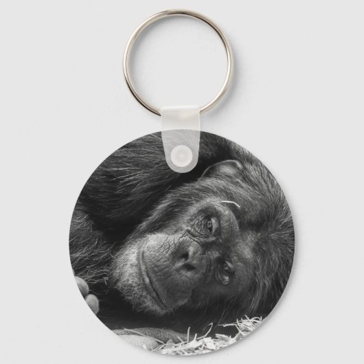 Chimpansee Sleutelhanger (Voorkant)