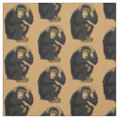 chimpansee stof (Swatch)