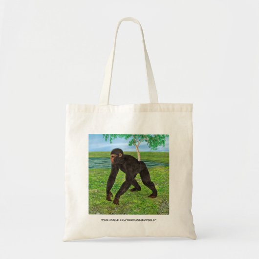 Chimpansee Tote Bag (Voorkant)