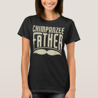 Chimpansee vader grappige chimpansee eigenaar