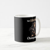 Chimpansees Zei iemand chimpansee? Koffiemok (Voorkant rechts)