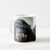 Chimpanzé chimpanzé MONKEY face tasse (Devant gauche)