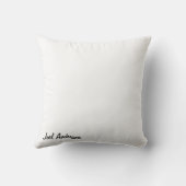 Chimpanzé coussin 16 x 16 carré (Verso)