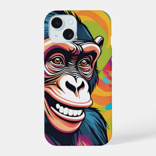 Chimpanzé fou mignon (Verso)