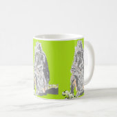 Chimpanzé Mug (Devant droit)