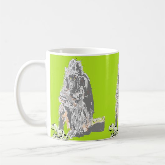 Chimpanzé Mug (Gauche)