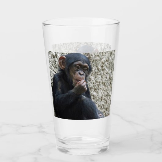 Chimpanzee 013 glas (Voorkant)