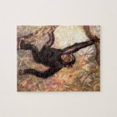 Chimpanzee-aap van CE Swan, wilde dieren Legpuzzel (Horizontaal)