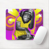 Chimpanzee DJ Muismat (Met muis)