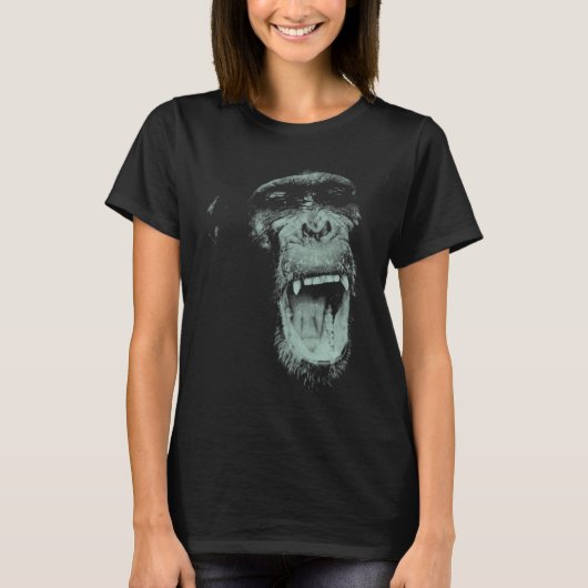 chimpanzee t-shirt (Voorkant)