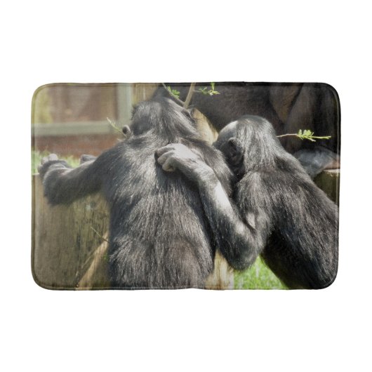 CHIMPANZES BADMAT (Voorkant)