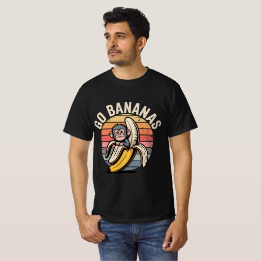 Chimpanzini Bananini Grappige Oversized T-shirt (Voorkant volledig)