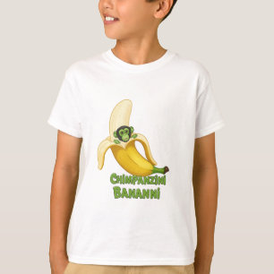 Chimpanzini Bananini T-shirt Grappig Italiaans b