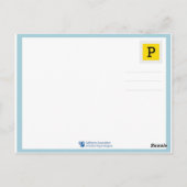 Chin Up Briefkaart (Achterkant)