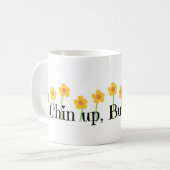 Chin Up Buttercup Koffiemok (Voorkant links)