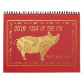 China 2019 kalender (Hoes)