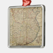 China 5 metalen ornament (Links)