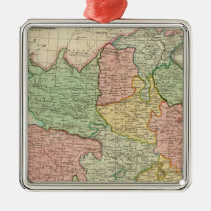 China 9 metalen ornament