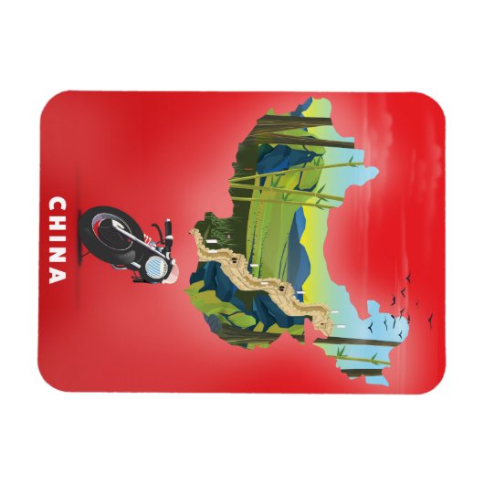 China Afbeelding reisposter Magneet (Horizontaal)