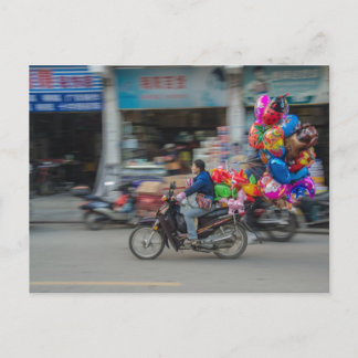 China-ballonnen Briefkaart