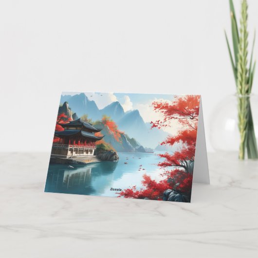 China Bedankkaart (Achterkant)