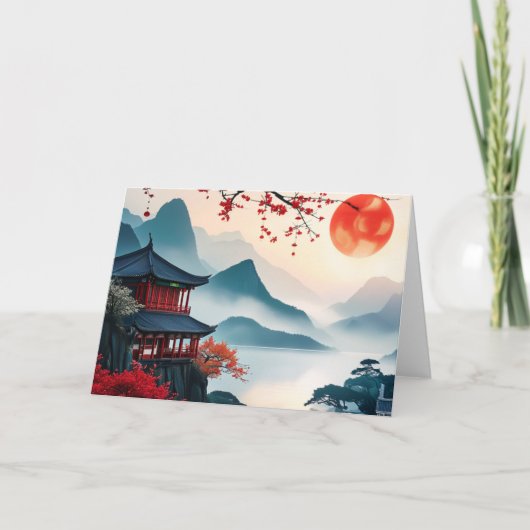 China Bedankkaart (Voorkant)