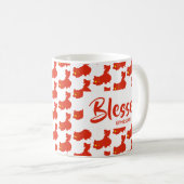 CHINA Blessed Ephesians Christelijke scripts Koffiemok (Voorkant rechts)