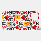 China boft kat, draak en panda Case-Mate iPhone case (Achterkant (horizontaal))