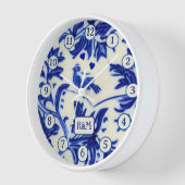 China Bord schilderen - Vogel zingelen - Blauw & c (Hoek)