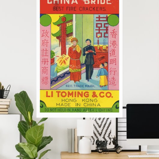 China Bride ( Chinese Firecracker) Poster (Thuiskantoor)